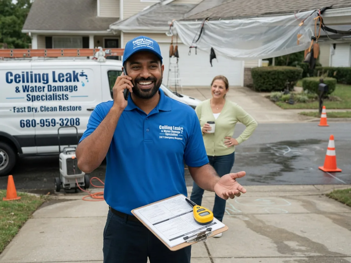 Ceiling Leak Cleanup Winfield, MO FAQs