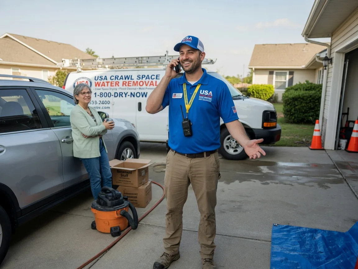Crawl Space Water Removal Winfield, MO FAQs
